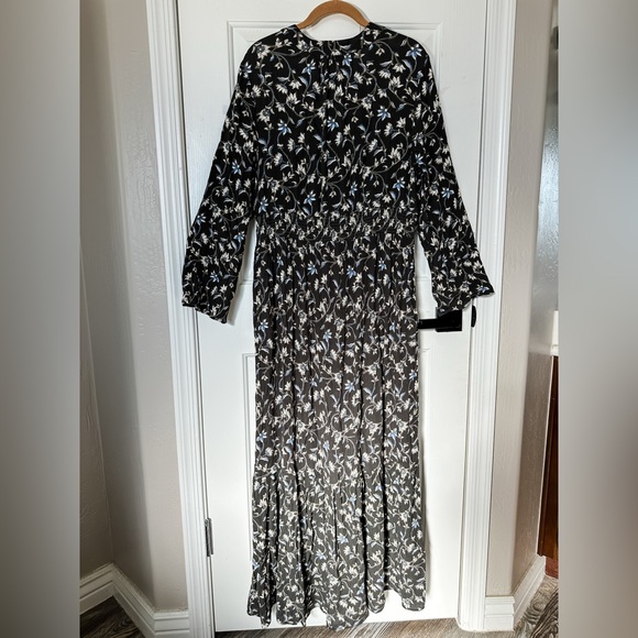 Faherty Dakota Long Sleeve Midi Dress Women’s - Size Large - Picture 4 of 13